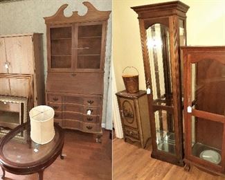 curio cabinets, hutch