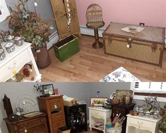 dressers, jewelry cabinets, trunk