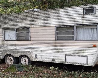 travel trailer, hunting trailer