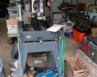 Craftsman radial arm saw, compressor