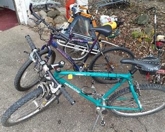 bicycles