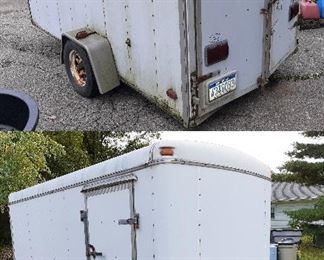 enclosed utility trailer