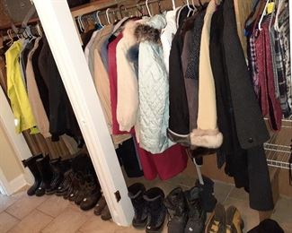 coats, boots