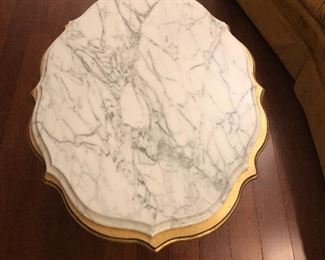 Marble top table!