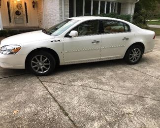 Pristine 2006 Buick Lucerne!  The son said his father was very careful with the car and maintained it extremely well(as only a former car dealership owner would).  