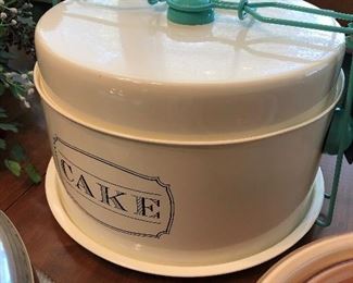 Neat Domed Cake Stand w/Handle