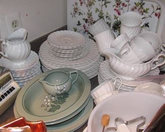 Johnsons Brothers dinnerware & Wedgwood 