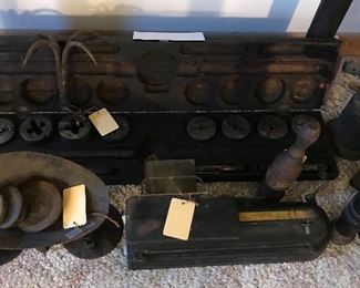 Antique Tools And Scale