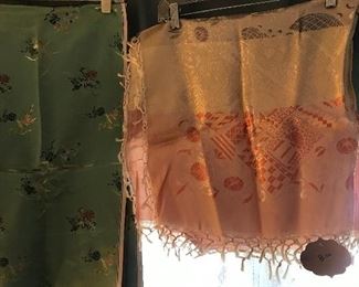 Assorted  Japanese Silk Fabric 