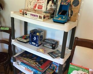 Assorted Vintage Toys And Games