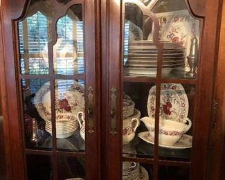 Several dinner and tea services.