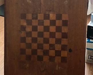 Game table detail.