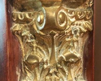 Clock detail.