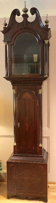 J.J. Elliott/Harris & Harriman longcase clock. A similar one to this can be seen in the "White House" has been checked out by professional clock repairer and is in full working order.