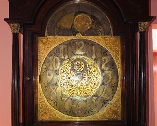 Clock detail.