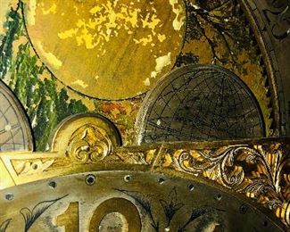 Clock detail.