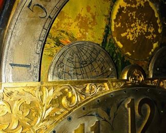 Clock detail.