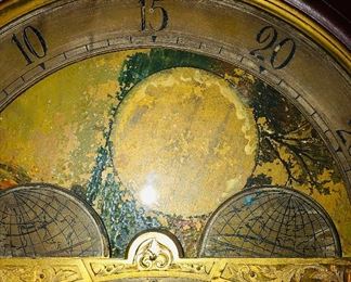 Clock detail.