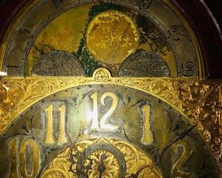 Clock detail.