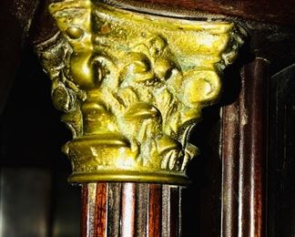 Clock detail.