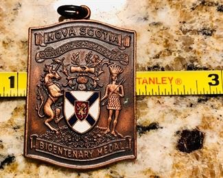 Bicentennial medal.