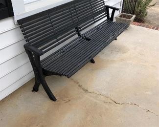 Matching Vintage train station bench