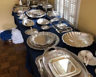 Lots of Silver plate