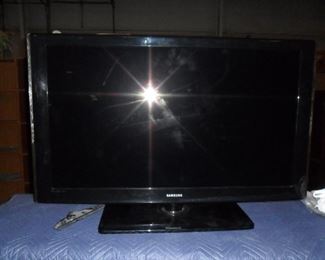 Large flat srceen TV
