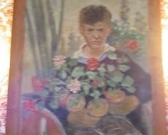 Impressionistic signed oil on canvas