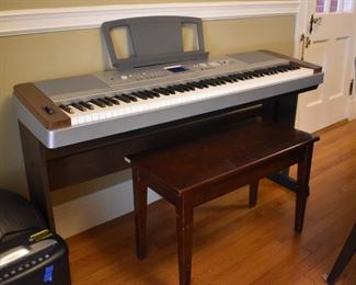 Yamaha "Portable Grand" electric keyboard