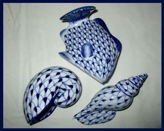 Nice Ceramic Fish and Shells 