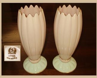 Pair of Lenox Vases from 1957 in Excellent Condition 