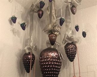 Grape hanging ornaments