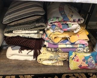 quilts, blankets