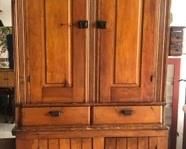 Fabulous primitive cupboard