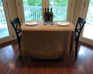 Pottery Barn High top table and chairs