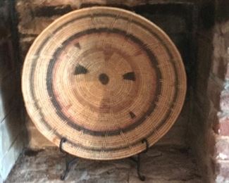 Vintage African basket