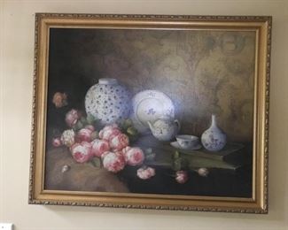 Floral painting