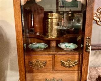 Antique Tobacco Cabinet