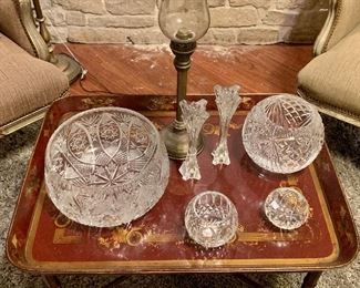 American Brilliant and other Crystal Items