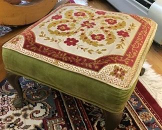 8382 Needlepoint Footstoolmin