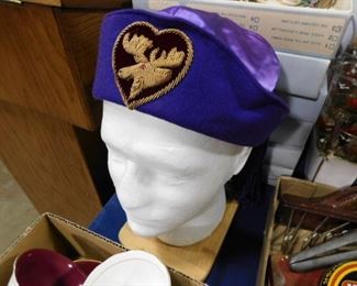 Vintage Moose lodge hat