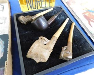 Carved smoking pipes