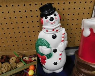 Vintage Empire plastic snowman