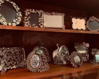 Jeweled Tizo Picture Frames