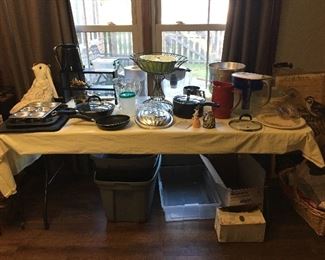 kitchen and misc items