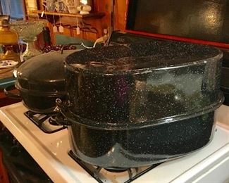 Roaster big enough for an unplucked porcupine