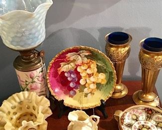 Lots and lots of stuff - tons of Fenton, for instance