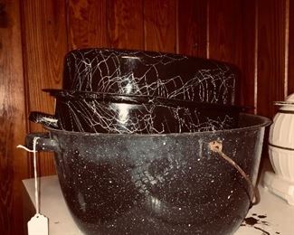 Lots of vintage cookware