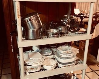 Revereware, Cornningware, Pyrex - lots and lots